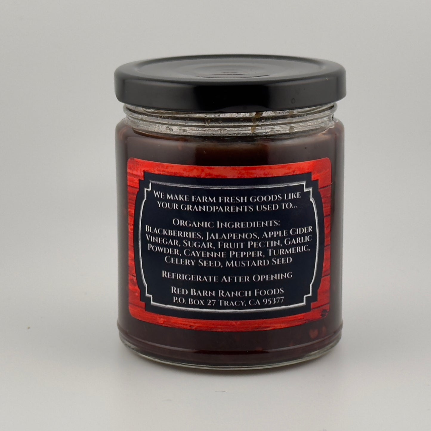 Blackberry Jalapeño Jam