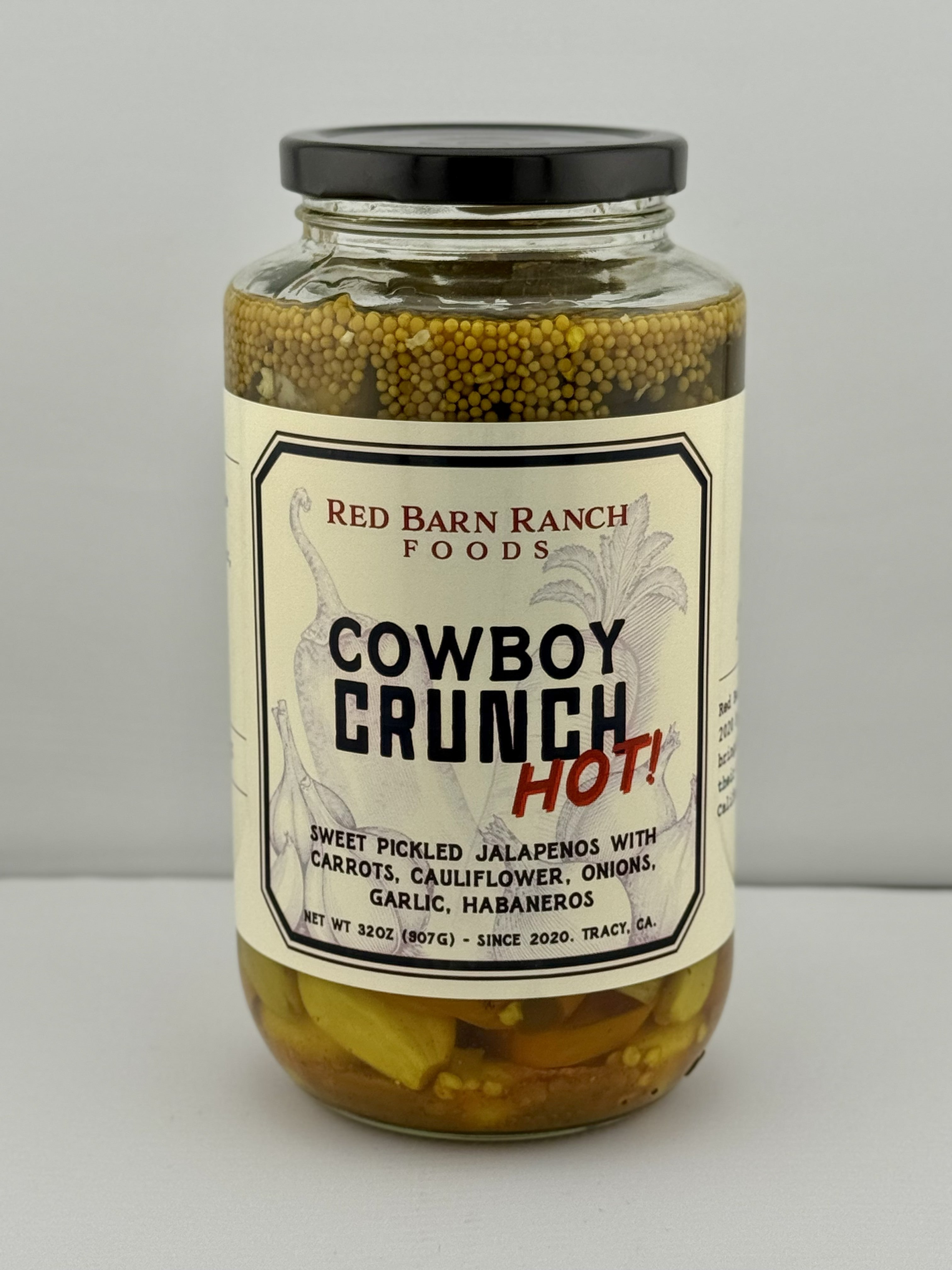 Cowboy Crunch with Habanero – Red Barn Ranch Foods